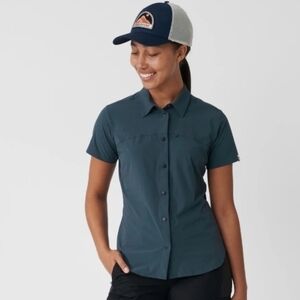 Fjallraven Womens High Coast Short Sleeve Shirt